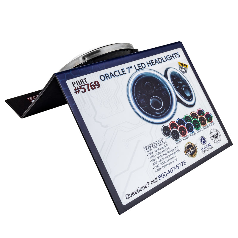 Oracle High Powered Sealed Beam Display - White-thumbmail-1