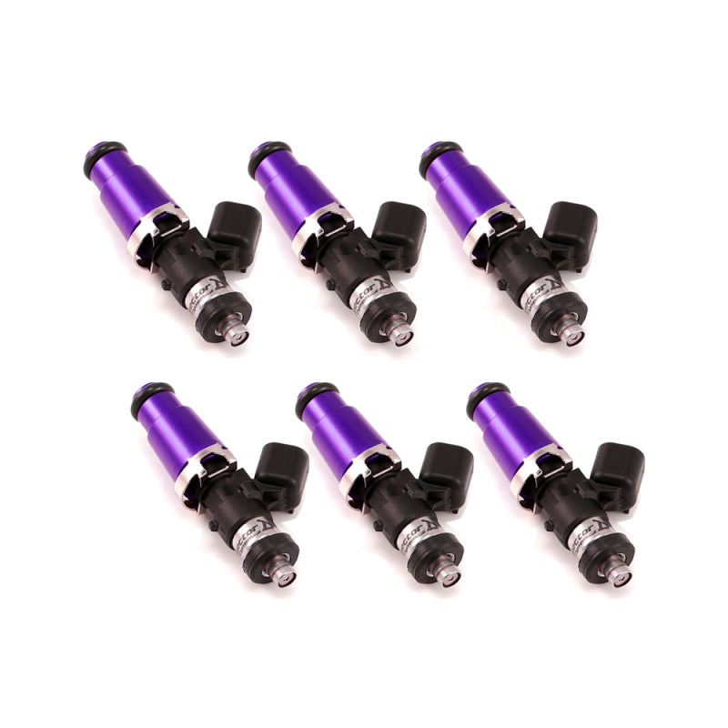Injector Dynamics 2600-XDS Injectors - 60mm Length - 14mm Top - Denso Lower Cushion (Set of 6)-thumbmail-1