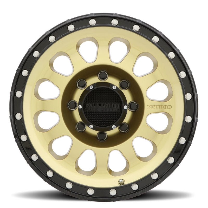Method MR315 17x8.5 +25mm Offset 8x6.5 130.81mm CB Gold/Black Street Loc Wheel-thumbmail-2