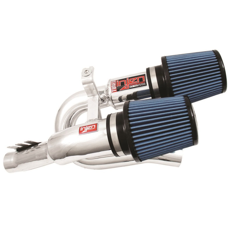 Injen 07-09 335i E92 / 08-09 135i E82 3.0L L6 Twin intake Polished Short Ram Intake-thumbmail-3