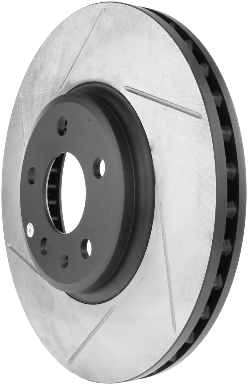StopTech 09-10 Audi A4 / 08-10 A5 / 10 Audi S4 Front Right Slotted Rotor-thumbmail-4