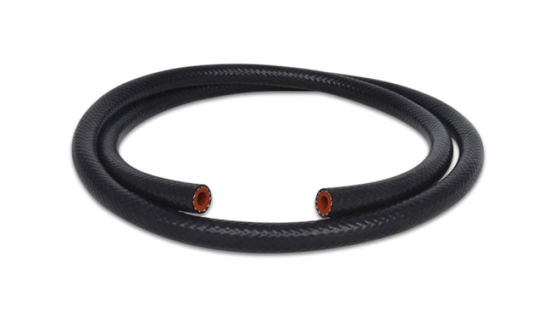 Vibrant 1-1/4in (32mm) I.D. x 20 ft. Silicon Heater Hose reinforced - Black-thumbmail-1