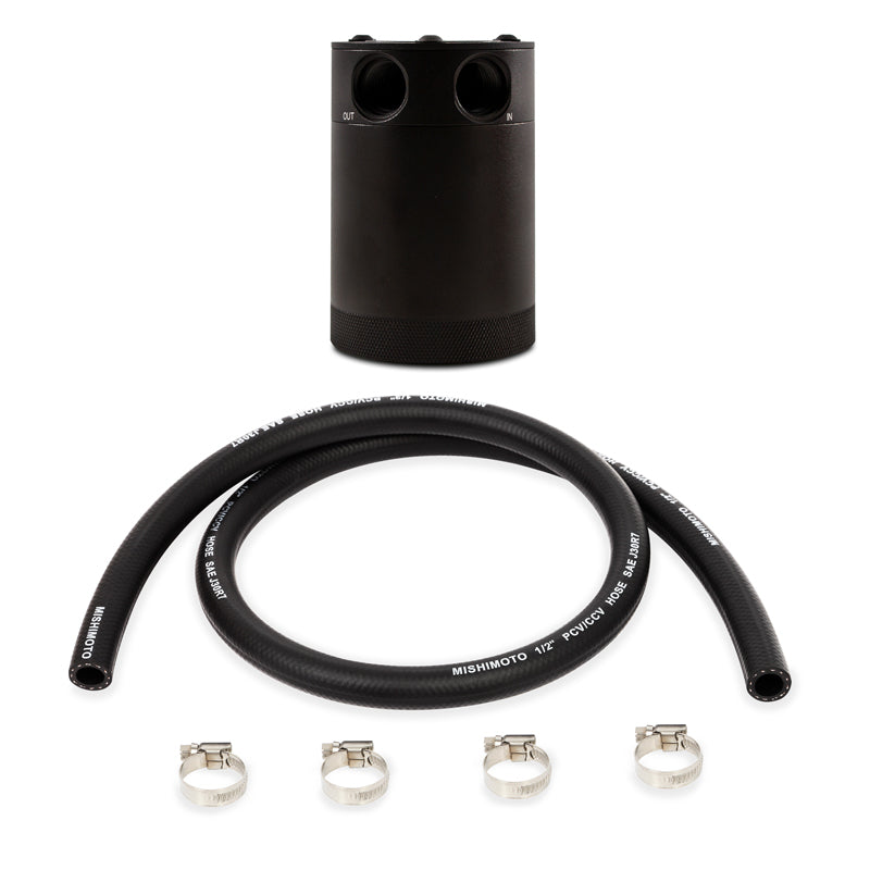 Mishimoto Compact Baffled Oil Catch Can - 2-Port-thumbmail-2