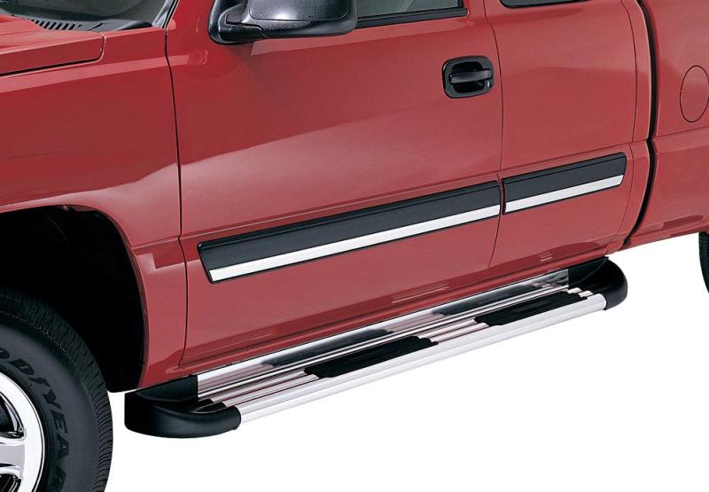 Lund 02-09 Jeep Liberty (54in) TrailRunner Extruded Multi-Fit Running Boards - Black-thumbmail-1