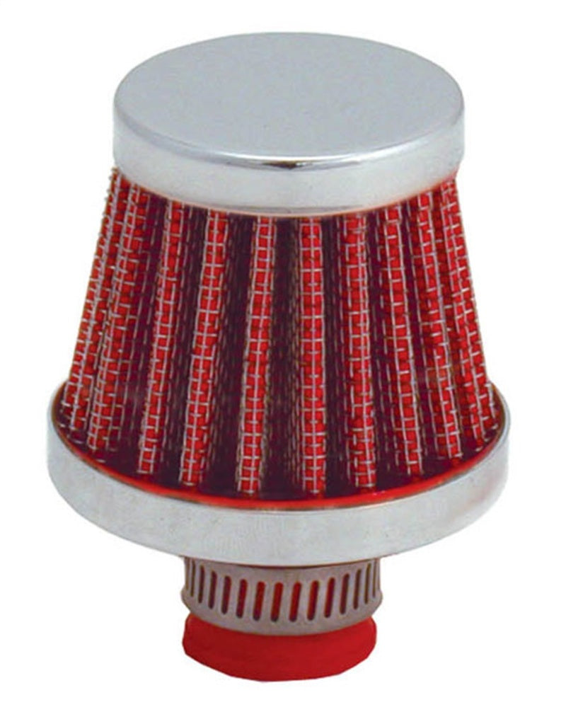 Spectre Breather Filter 10mm Flange / 2in. OD / 1-3/4in. Height - Red-thumbmail-1