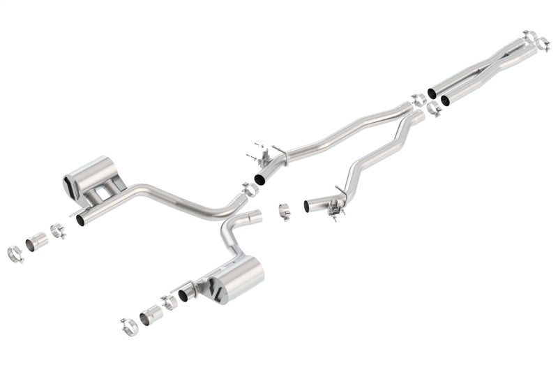 Borla 2015-2022 Charger SRT 392 / Scat Pack 6.4L Atak Catback Exhaust Single Split Rear Exit-thumbmail-1