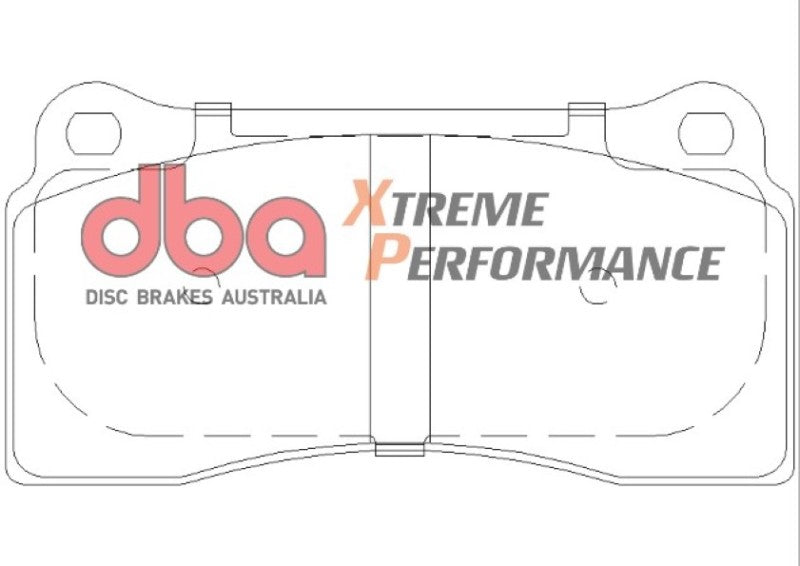 DBA 09-11 Nissan GT-R XP650 Rear Brake Pads-thumbmail-2