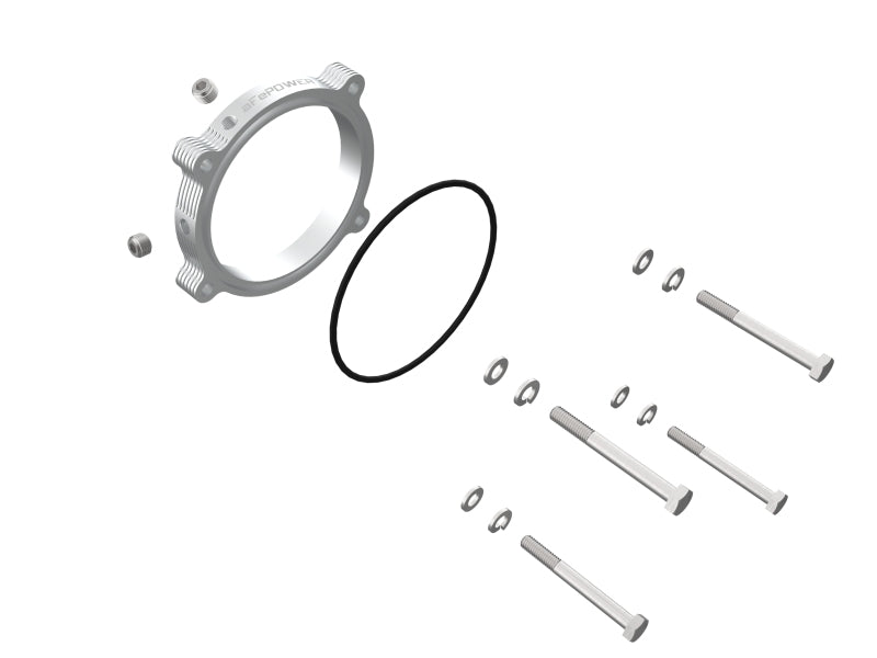 aFe Silver Bullet Throttle Body Spacers TBS Ram 1500 TRX 2021 V8-6.2L-thumbmail-5