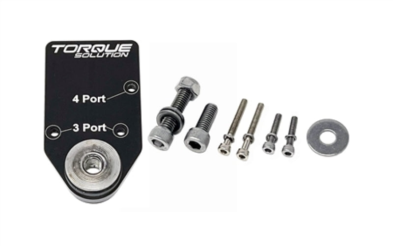 Torque Solution Billet MAC Valve Mount Bracket - For 3/4 Port MAC Solenoid Valves-thumbmail-2