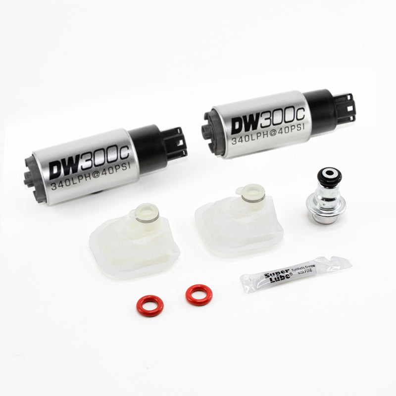 DeatschWerks 09-15 Cadillac CTS-V DW300c (2) 340 LPH In-Tank Fuel Pumps w/ Install Kit-thumbmail-1