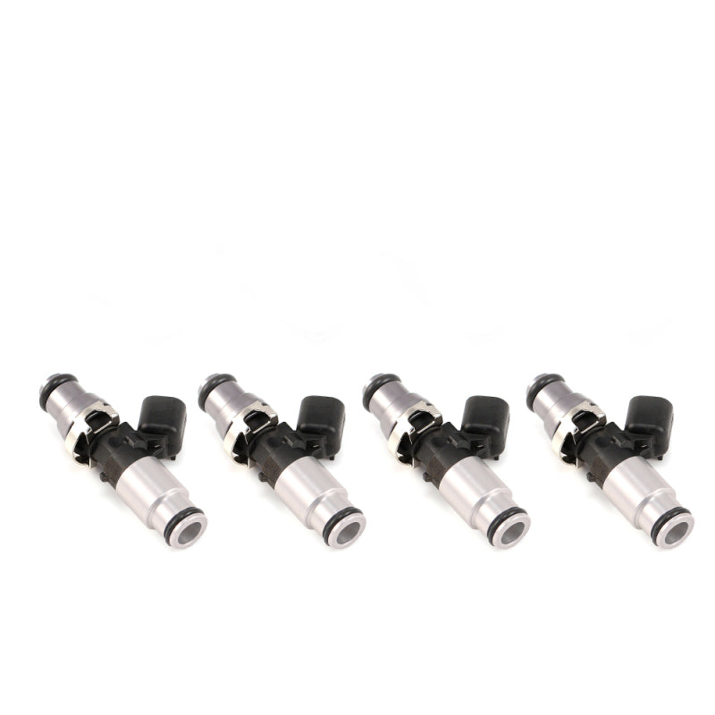 Injector Dynamics 2600-XDS Injectors - 60mm Length - 14mm Top - 14mm Bottom Adapter (Set of 4)-thumbmail-1