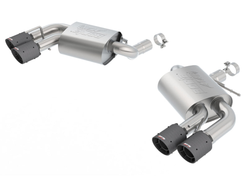 Borla 2016 Chevy Camaro SS V8 AT/MT ATAK Rear Section Exhaust w/o Dual Mode Valves-thumbmail-2