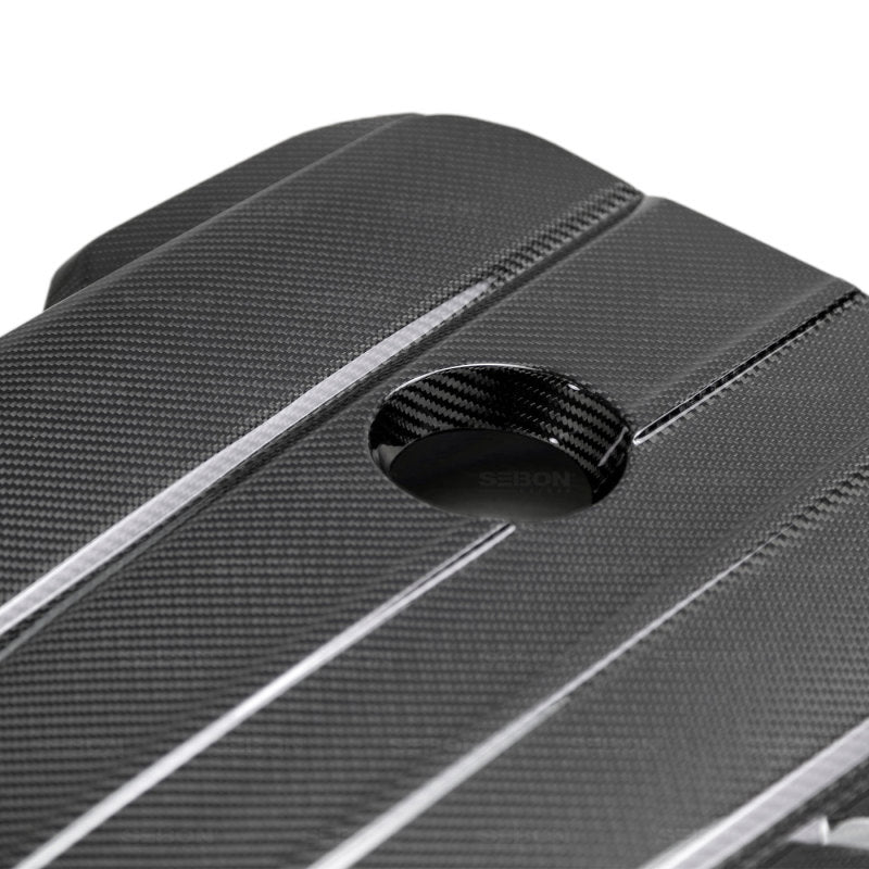Seibon 2020+ Toyota Supra (A90) Carbon Fiber Engine Cover-thumbmail-4