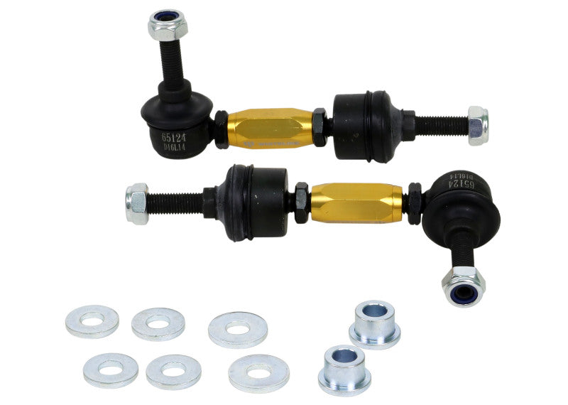 Whiteline 2012+ Ford Focus ST Rear Adjustable Heavy Duty Sway Bar Link Kit-thumbmail-2