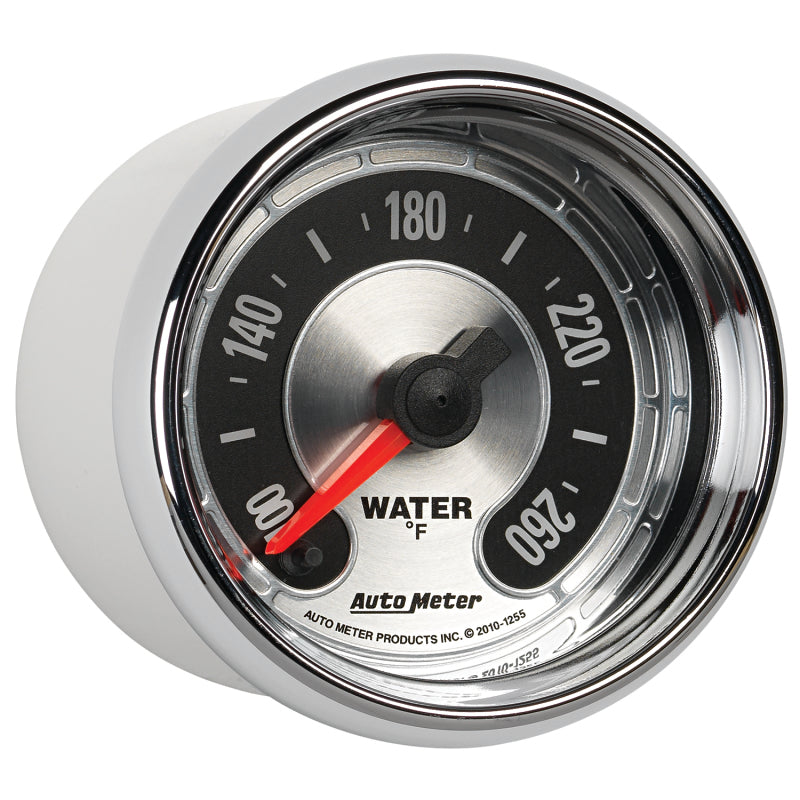 Autometer American Muscle 52mm Full Sweep Electric 100-260 Deg F Water Temperature Gauge-thumbmail-6