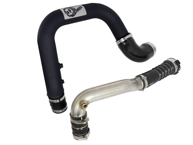 aFe BladeRunner 2.5in Black IC Tube Hot Side w/ Coupling & Clamp Kit 2016 GM Colorado/Canyon 2.8L-thumbmail-7