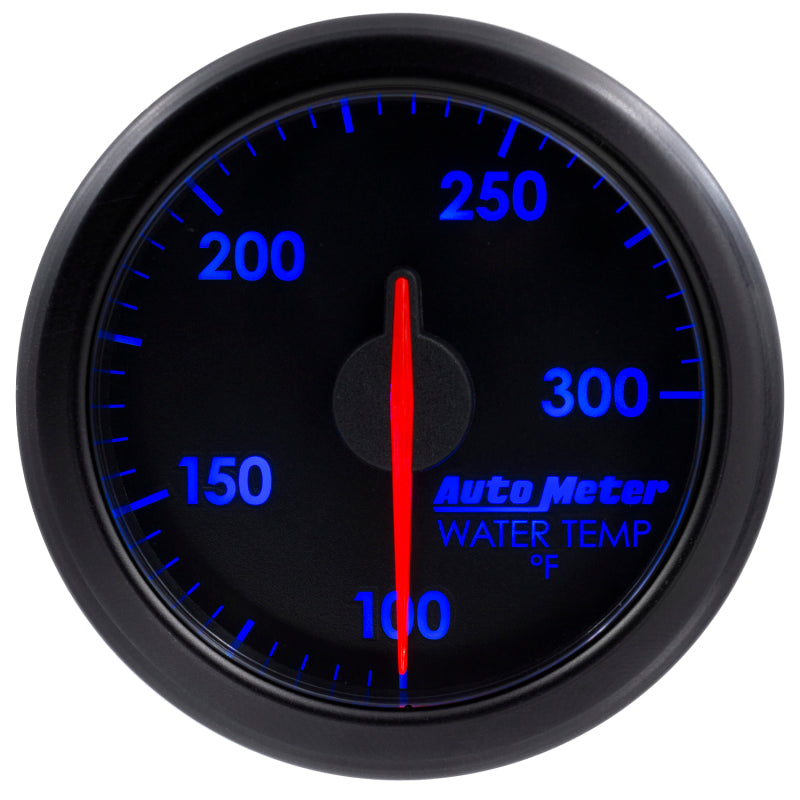 Autometer Airdrive 2-1/6in Water Temperature Gauge 100-300 Degrees F - Black