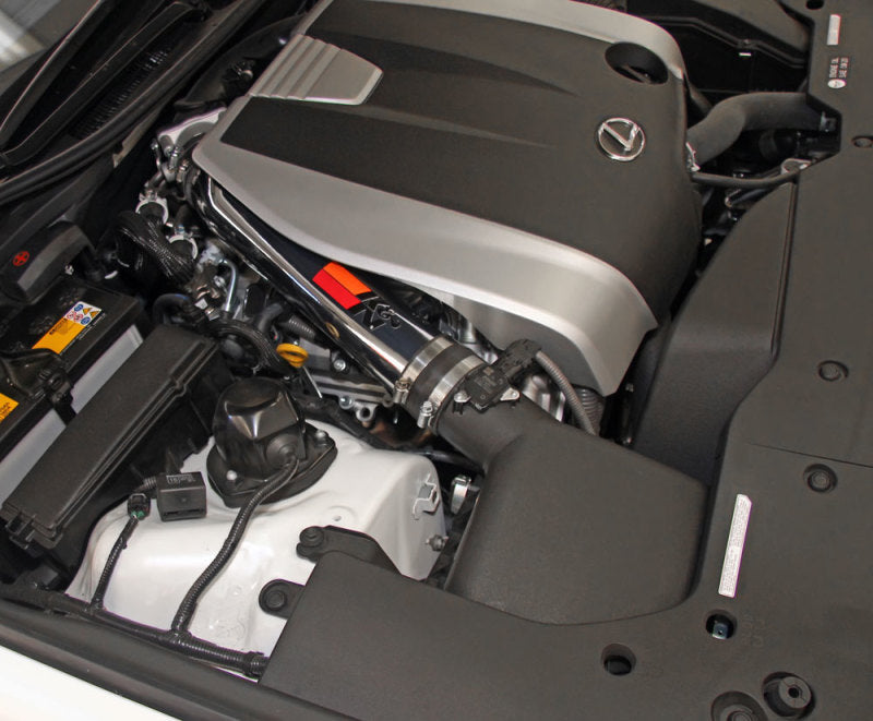 K&N 69 Series Performance Typhoon Intake Kit - Polished for 13-14 Lexus GS350 3.5L V6-thumbmail-6