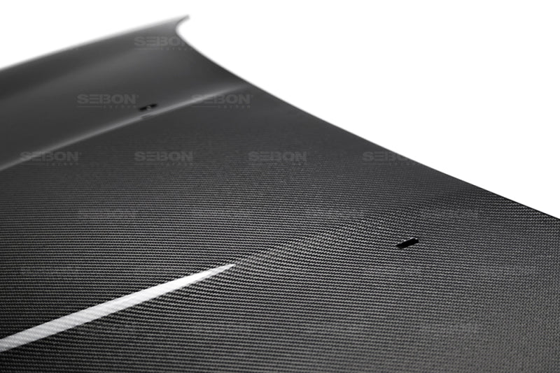 Seibon 15-16 Ford Focus OE Style Carbon Fiber Hood-thumbmail-2