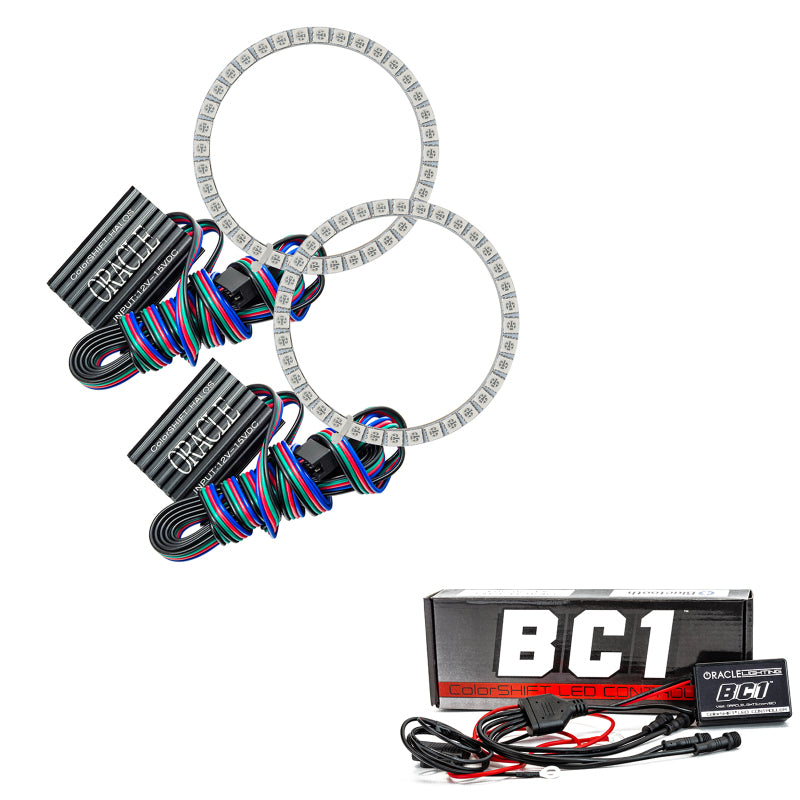 Oracle Dodge Charger 11-14 Projector Halo Kit - ColorSHIFT w/ BC1 Controller-thumbmail-2