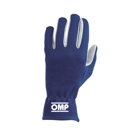 OMP Blue Rally Gloves - Size L