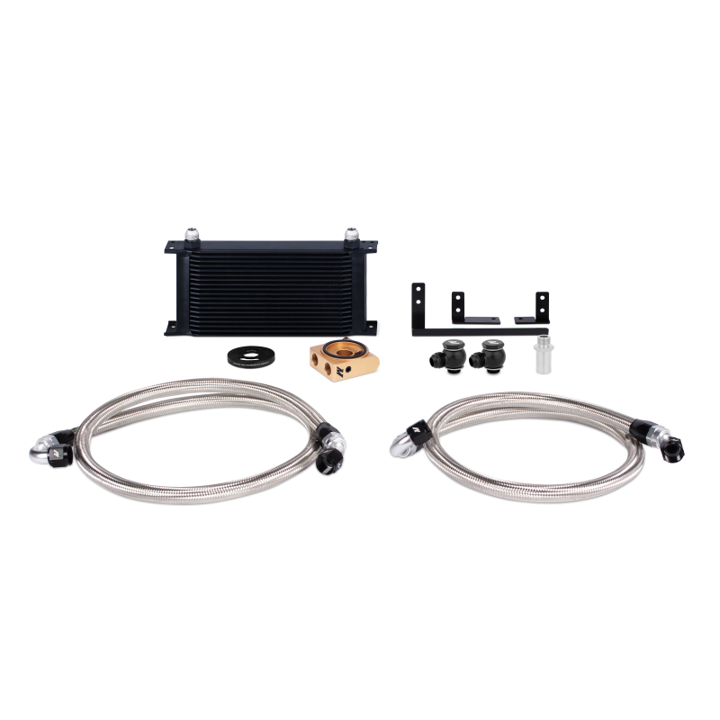 Mishimoto 2016+ Mazda Miata Thermostatic Oil Cooler Kit - Black-thumbmail-2