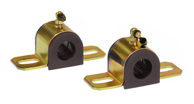 Prothane Universal 90 Deg Greasable Sway Bar Bushings - 15/16in - Type B Bracket - Black-thumbmail-1