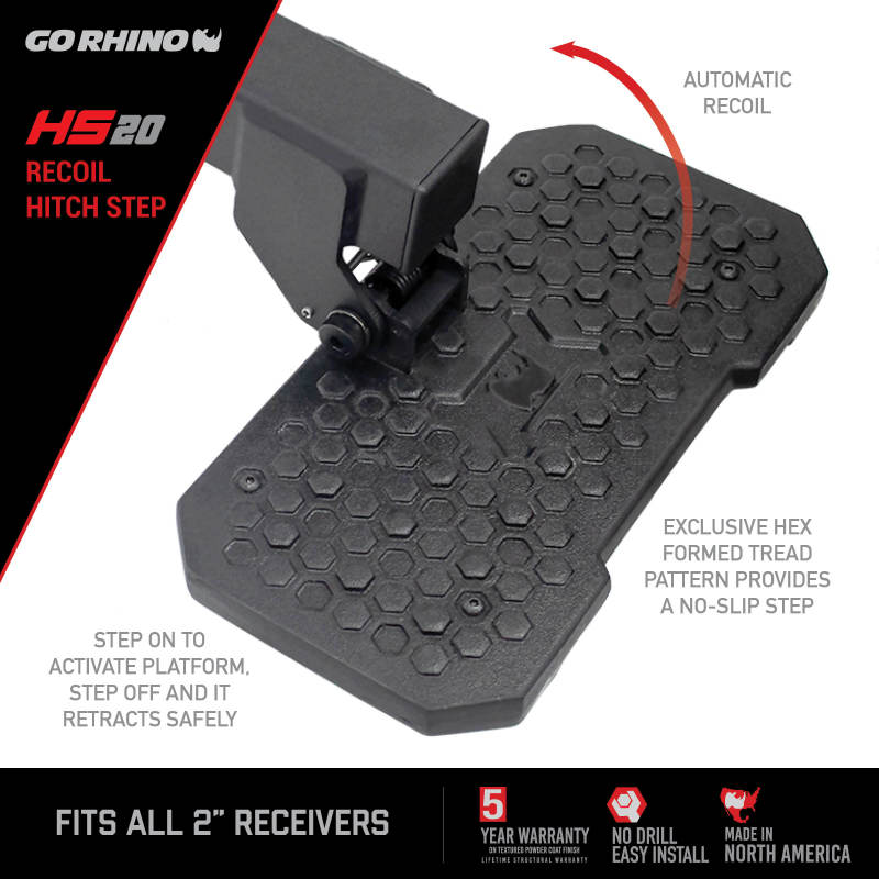 Go Rhino HS-20 Hitch Bumper Step-thumbmail-4
