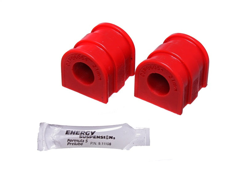 Energy Suspension 06-12 VW GTI / 10-14 VW Golf (Base) Red 21.7mm Rear Sway Bar Bushing Set-thumbmail-1