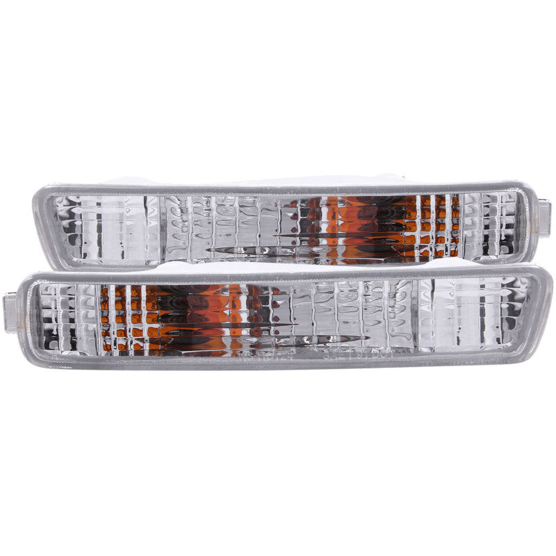ANZO 1994-1995 Honda Accord Euro Parking Lights Chrome-thumbmail-2