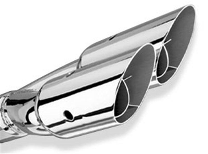 Borla Universal Polished Tip Dual Round Angle-Cut Intercooled (inlet 2 1/2in. Outlet 3in) *NO Return-thumbmail-2