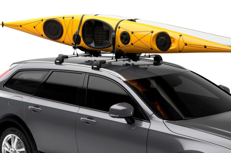 Thule Compass 4-in-1 Water Sport Roof Top Carrier (w/Integrated StrapCatch) - Black-thumbmail-12