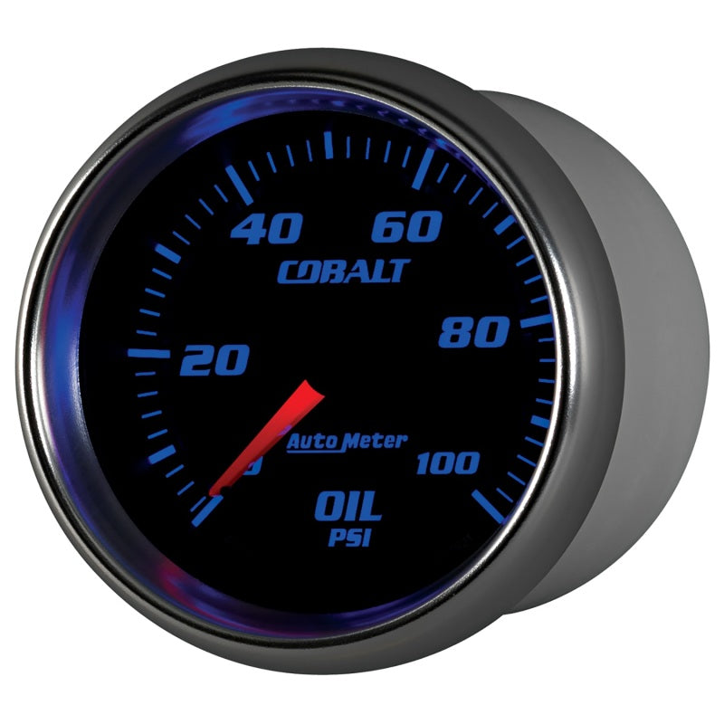 Autometer Cobalt 66mm 0-100 PSI Oil Pressure Gauge-thumbmail-4
