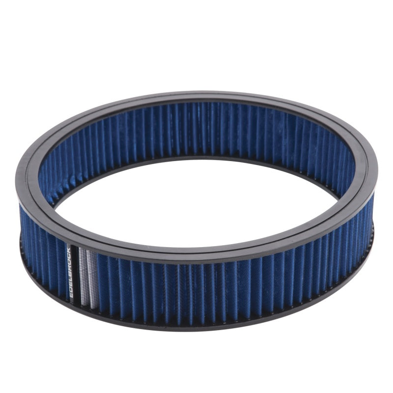 Edelbrock Air Cleaner Element Pro-Flo 3In Tall 14In Diameter Blue-thumbmail-1