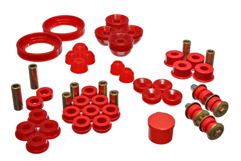 Energy Suspension 94-97 Honda Accord/Odyssey Red Hyper-Flex Master Bushing Set-thumbmail-2