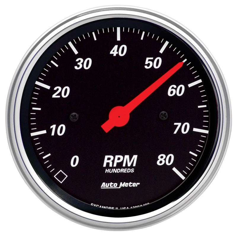 Autometer Designer Black 70-76 Duster/Demon/Dart Dash Kit 6pc Tach / MPH / Fuel / Oil / WTMP / Volt-thumbmail-5