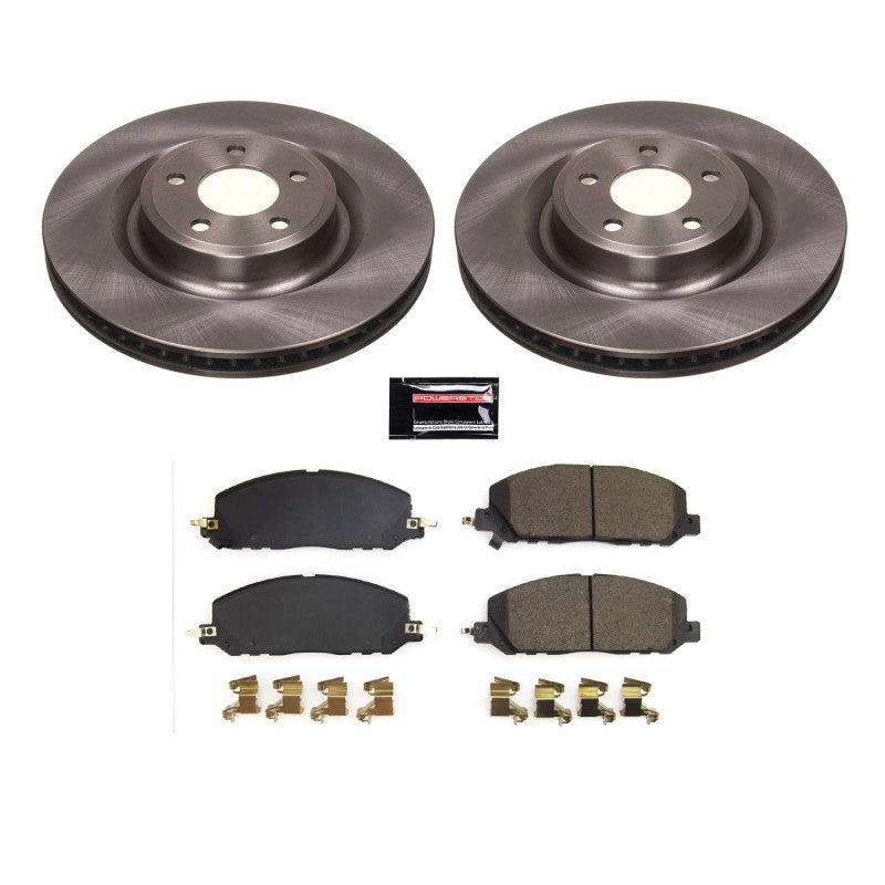 Power Stop 20-22 Lincoln Aviator Front Autospecialty Brake Kit-thumbmail-1