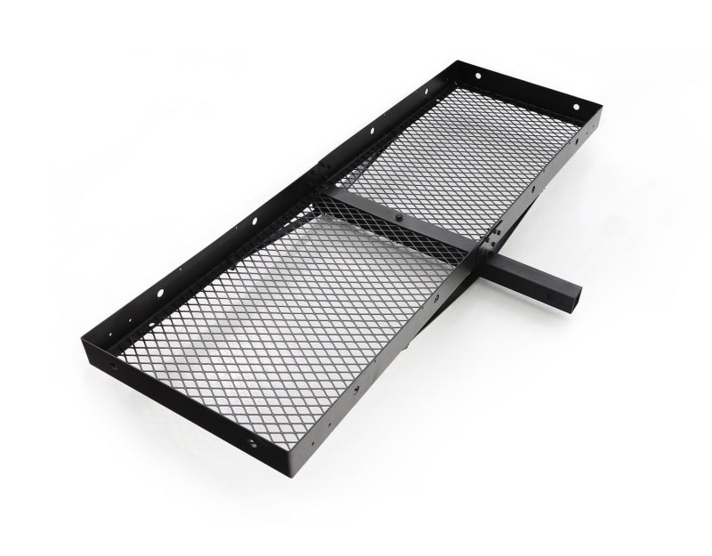 Lund Universal 20in X 60in Basic Cargo Carrier For 2in Hitches - Black-thumbmail-11