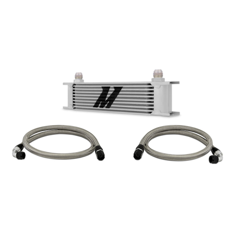Mishimoto Universal 10 Row Oil Cooler Kit (Metal Braided Lines)-thumbmail-15