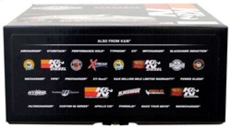 K&N 14in Red Custom Air Cleaner Assembly - 5.125in ID x 14in OD x 3.75in H x 1.25in Drop Base-thumbmail-5