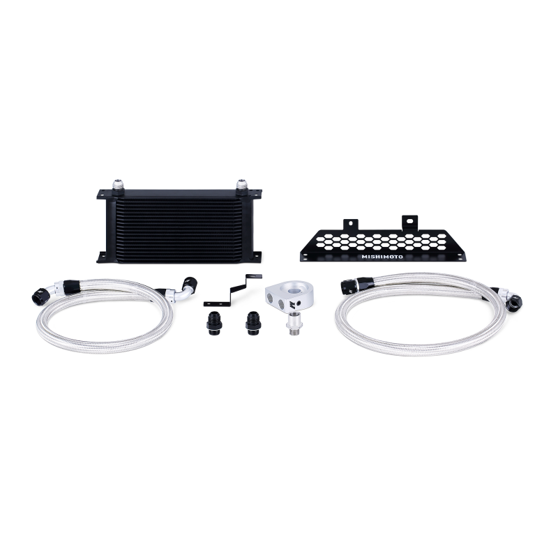 Mishimoto 13+ Ford Focus ST Non-Thermostatic Oil Cooler Kit - Black-thumbmail-2