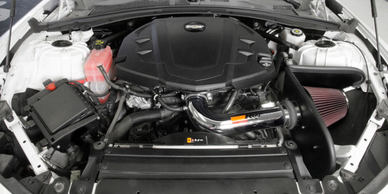 K&N 16-17 Chevy Camaro 3.6L Silver Typhoon Short Ram Intake-thumbmail-3