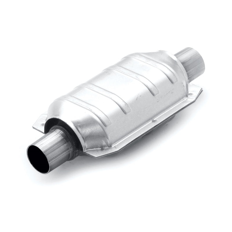 MagnaFlow Conv Univ 2.25in Inlet/Outlet Center/Center Oval 9inx6.5inx13in-thumbmail-1
