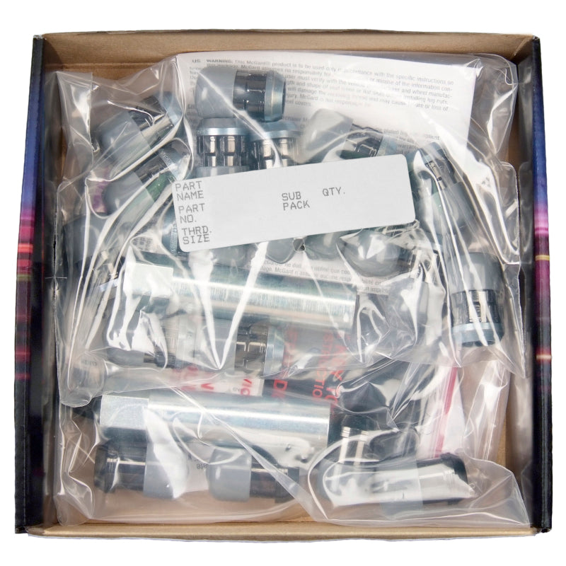 McGard SplineDrive Tuner 5 Lug Install Kit w/Locks & Tool (Cone) M12X1.5 / 13/16 Hex - Blk-thumbmail-8