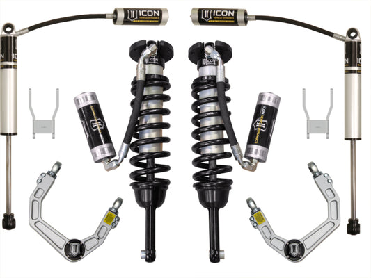 ICON 05-11 Toyota Hilux 0-3in Stage 4 Suspension System w/Billet Uca