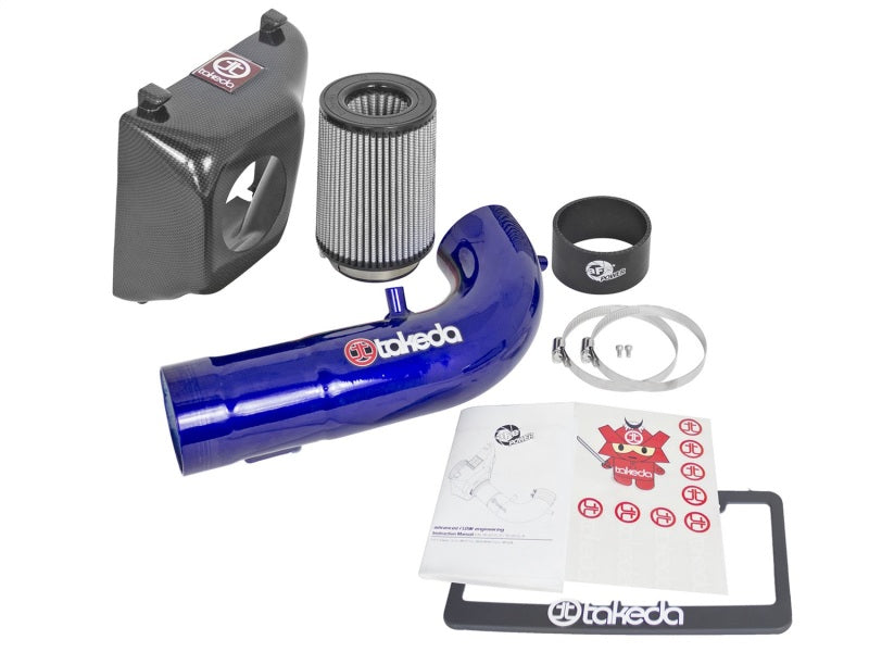 aFe Takeda Stage-2 Pro Dry S Cold Air Intake System 15-17 Lexus RC F 5.0L V8-thumbmail-4