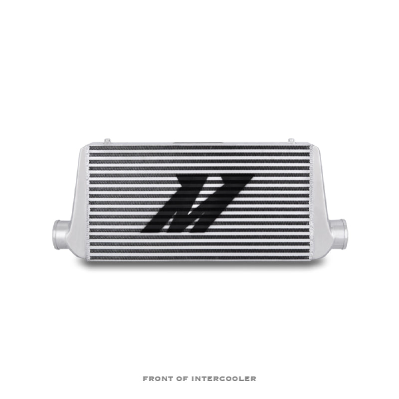 Mishimoto Universal Silver R Line Intercooler Overall Size: 31x12x4 Core Size: 24x12x4 Inlet / Outle-thumbmail-8