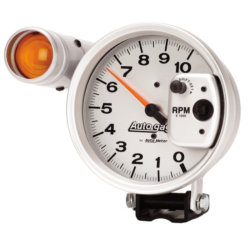 Autometer 5 inch 10,000 RPM Shift Lite Pedestal Tachometer Auto Gage-thumbmail-2