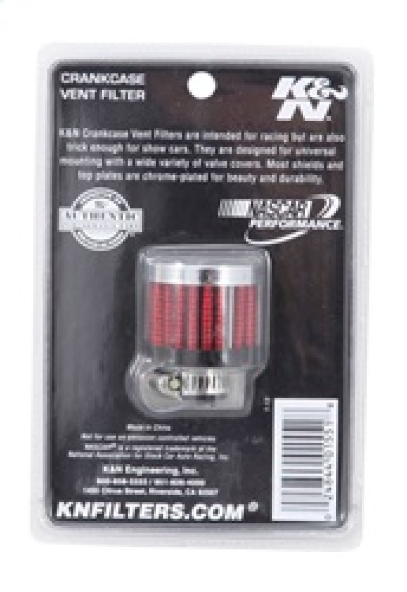 K&N .315/.431 Flange 1 3/8 inch OD 1.5 inch H Clamp On Crankcase Vent Filter-thumbmail-9