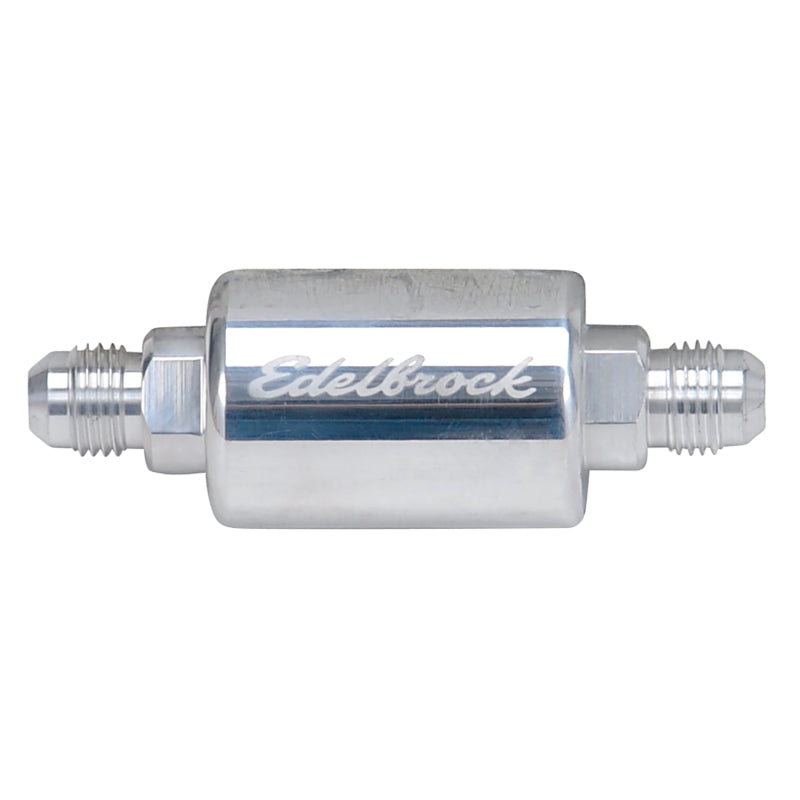Russell Performance Polished Aluminum (3in Length 1-1/4in dia. -6 male inlet/outlet)-thumbmail-1